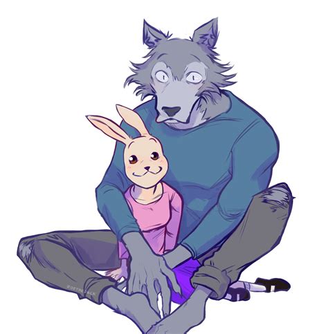 [Fanart by me] Legoshi and Haru : r/Beastars