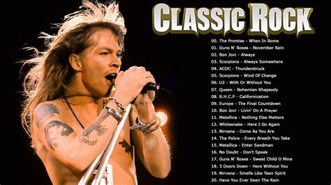 The Greatest Classic Rock Of All Time Best Classic Rock Song Of 80s 90s ...