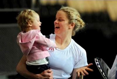 Kim Clijsters And Her Daughter Jada | SPORTS