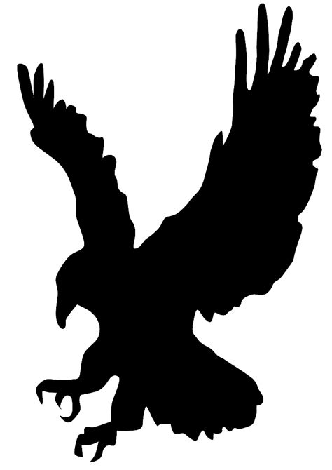 Clipart Of A Hawk In Flight - ClipArt Best