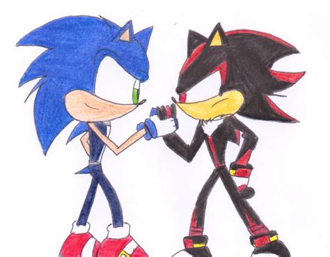 Sonic vs Shadow by Jack-Hedgehog on DeviantArt