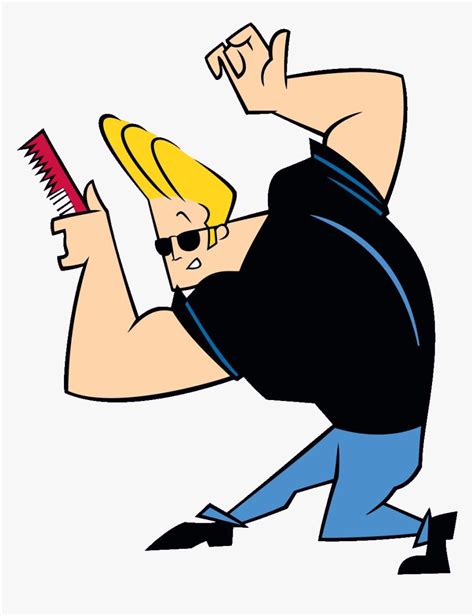 #johny - Johnny Bravo Flexing Gif, HD Png Download , Transparent Png Image - PNGitem