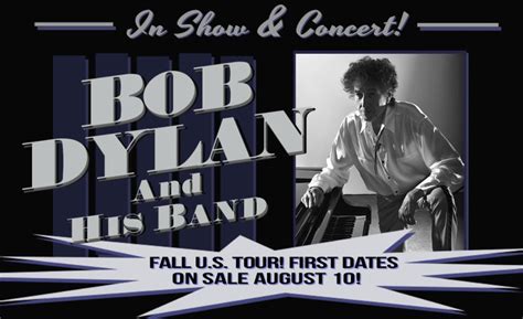 Bob Dylan Announces Fall US Tour Dates