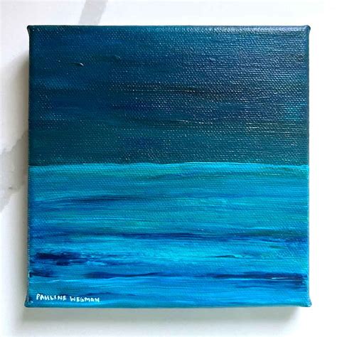 Deep Blue Painting | Original Paintings | Key and Sea Creative