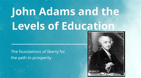 John Adams Levels of Education - Five Part Series