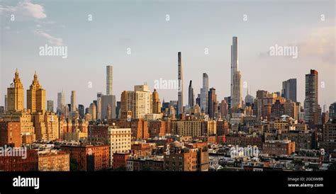 USA, New York, New York City, City skyline in winter Stock Photo - Alamy