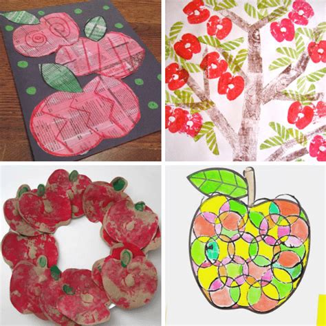 16 Apple Art Projects for Kids - Fantastic Fun & Learning