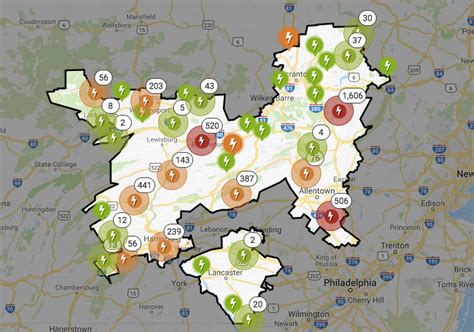 Penn Power Outage Map | Carolina Map