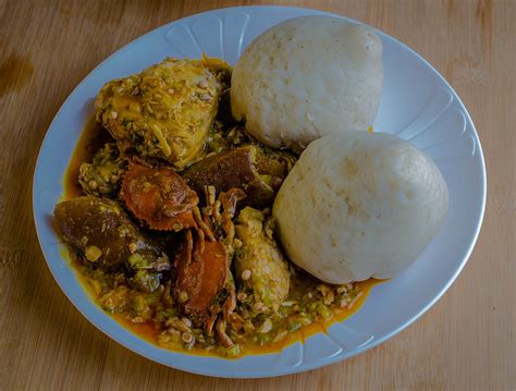 Banku And Okra Soup Looks Good - Food - Nigeria