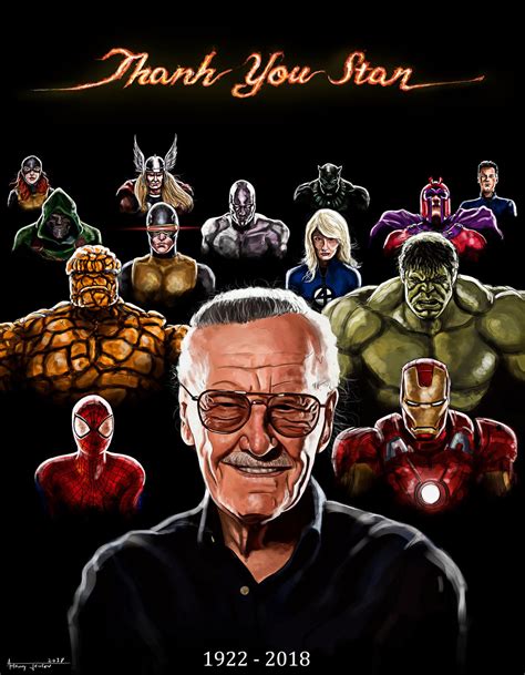 Pin by Peggy Messner on Marvel Character Artwork | Stan lee, Marvel superheroes, Marvel