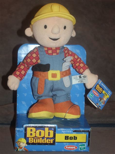 2001 Hasbro Playskool Bob the Builder Plush with Tag and Box ...