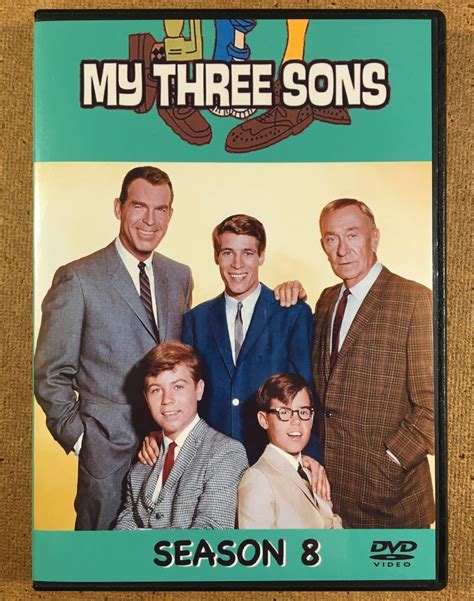 My Three Sons DVD: Season 8 - Fred MacMurray, William Demarest 4-Disc ...