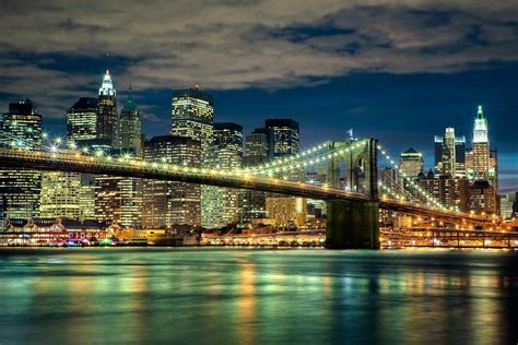 Brooklyn Bridge Pictures At Night - Best Image Viajeperu.org