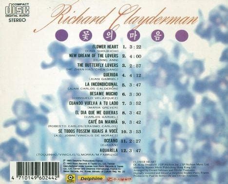 Richard Clayderman - Flower Heart Lyrics and Tracklist | Genius