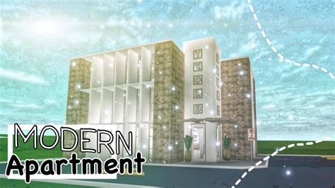 BLOXBURG MODERN APARTMENT (Speedbuild) | Roblox - YouTube