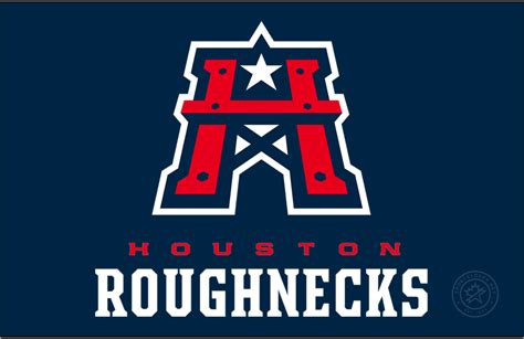 Houston Roughnecks Logo - Primary Dark Logo - United Football League ...