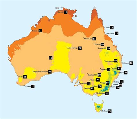 Hardiness Zones in Australia (With images) | Bee balm, The balm, Gardening zones
