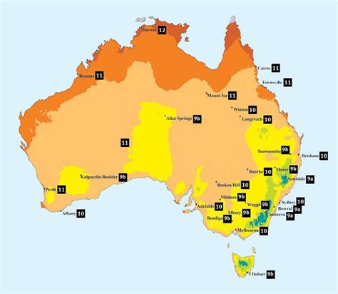 Hardiness Zones in Australia | Gardening zones, Plants, Plant finder