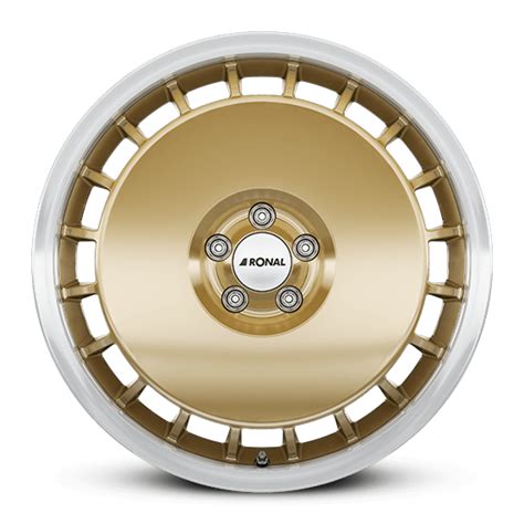 Ronal R50 Aero Gold 18" Alloy Wheels - Wheelbase