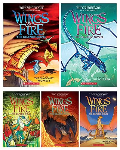 Buy Complete Set of Wings of Fire Graphic Novels - A Must-Have for ...