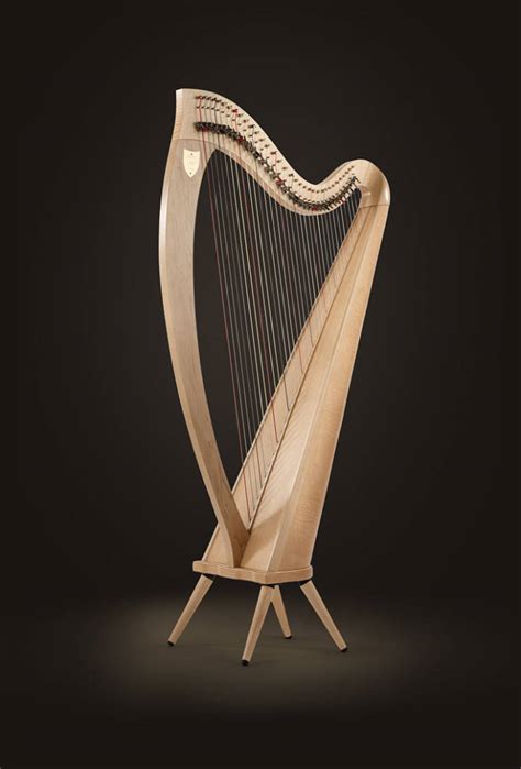 Lyon & Healy Ogden Lever Harp - 34 Strings - Natural | Long & McQuade