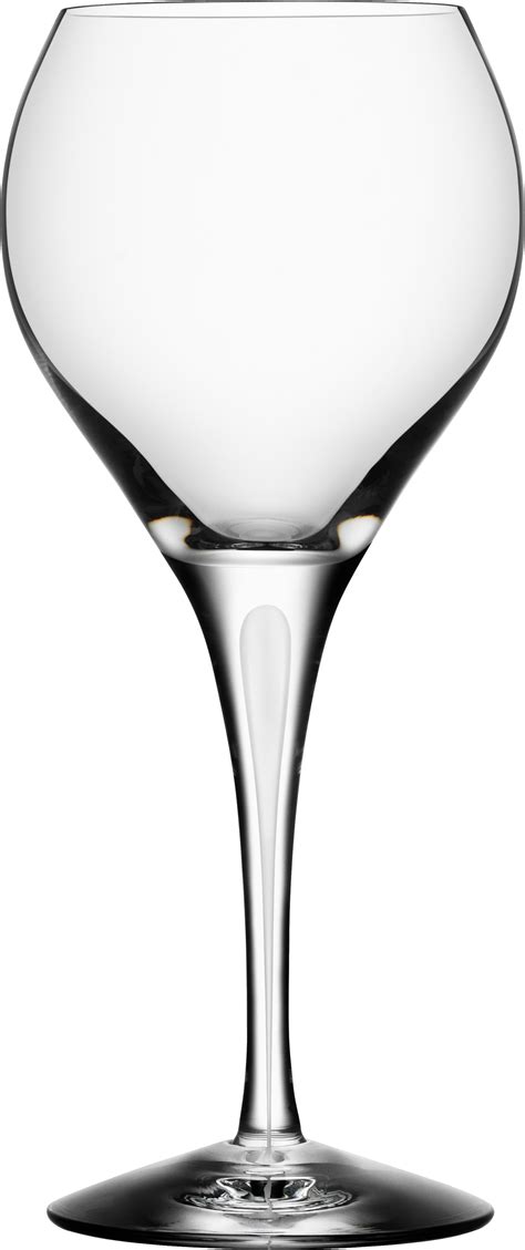 Empty wine glass PNG image