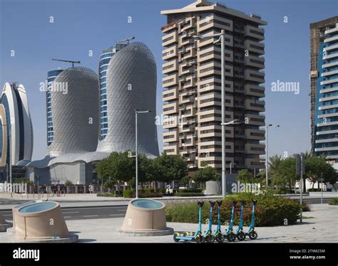 Qatar, Doha, Lusail, skyscrapers, modern architecture Stock Photo - Alamy