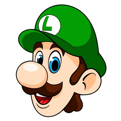 Mario Luigi Head | Mario and luigi, Luigi, Super mario and luigi