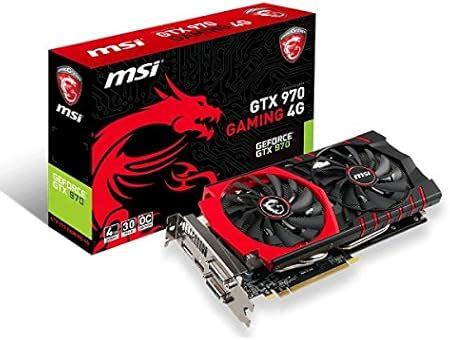 MSI GAMING GeForce GTX 970 4GB OC DirectX 12 VR READY (GTX 970 GAMING ...