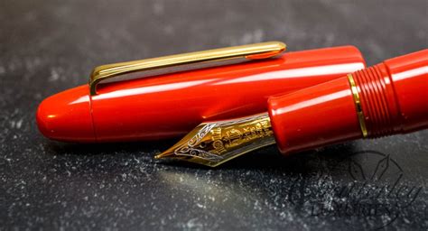 Sailor King of Pens Urushi Vermillon Fountain Pen