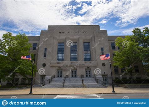 Malden Historic City Center, MA, USA Editorial Photo - Image of heritage, classical: 266165666