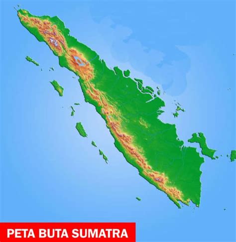 Peta Sumatera Lengkap dengan Penjelasan - Sahabatnesia