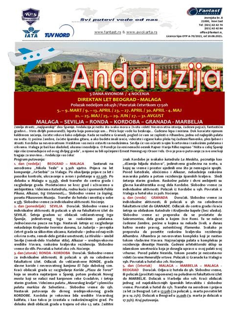 Andaluzija 2023 | PDF