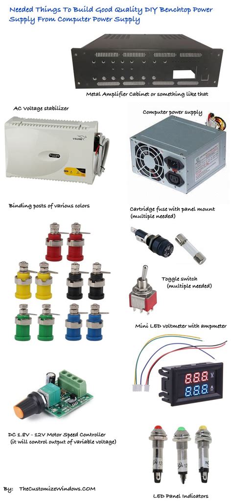 Advanced DIY Benchtop Power Supply will need an AC voltage stabilizer ...