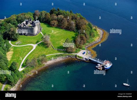 United Kingdom, Scotland, Highland, Oban, Dunollie Castle of Clan ...