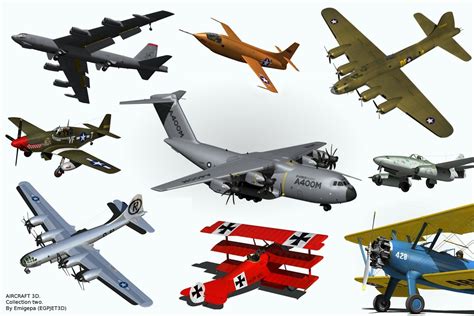 Aircraft 3D colection two. | Blender 3D Aircraft models,more… | Flickr