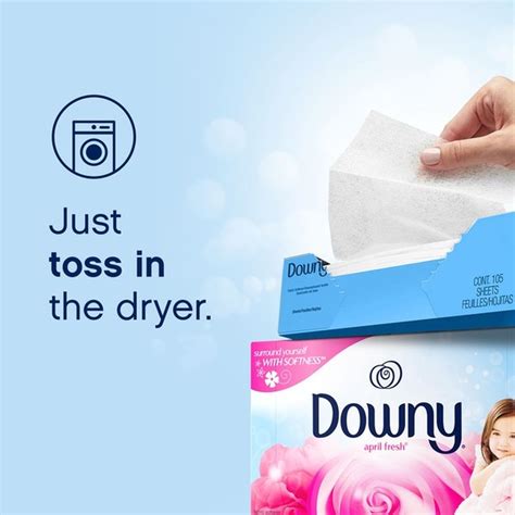 Downy April Fresh Fabric Softener Dryer Sheets (120 ct) - Instacart