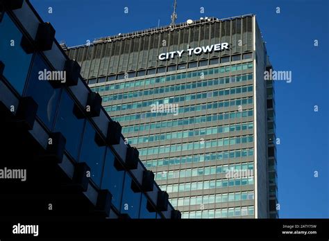 City Tower Manchester landmark offices Stock Photo - Alamy