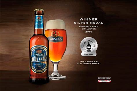 Oro e argento per le Birre Farsons al Brussels Beer Challenge - Birra & Sound