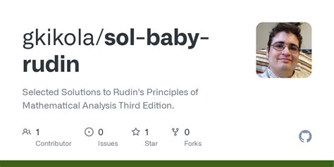 GitHub - gkikola/sol-baby-rudin: Selected Solutions to Rudin's ...