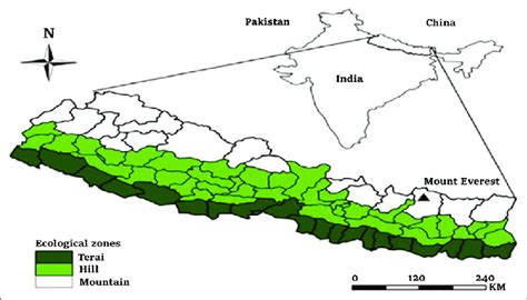 Three agro-ecological zones of Nepal [Source: Local Initiatives for... | Download Scientific Diagram