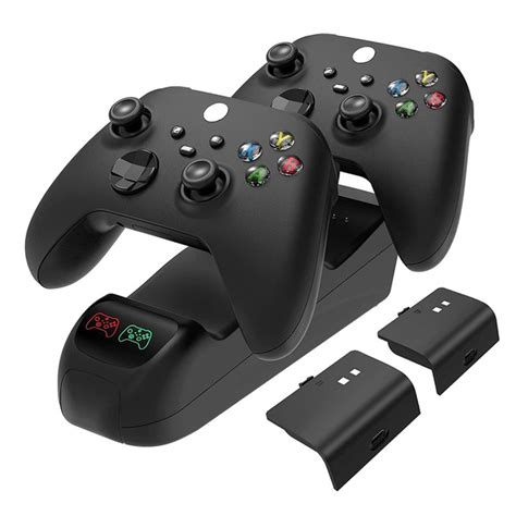 Dual Charging Station for Xbox Series X|S Controller, Charger Dock with ...