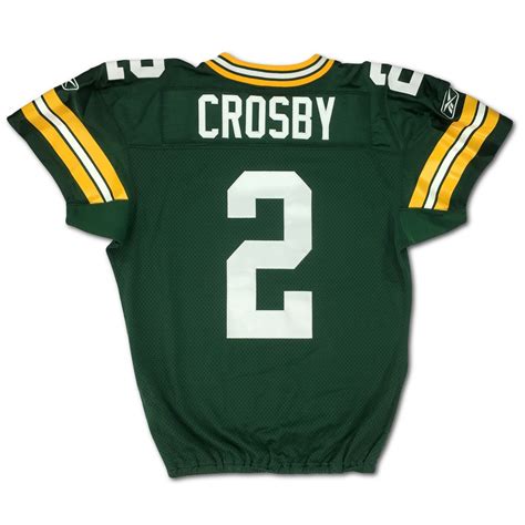 Lot Detail - Mason Crosby 2011 Green Bay Packers Game Used Home Jersey ...