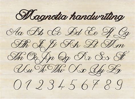 Old Handwriting Font