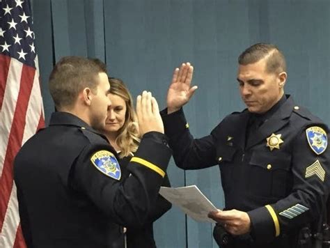 Watch Pleasanton Police Department's Newest Police Officer Sworn in by ...