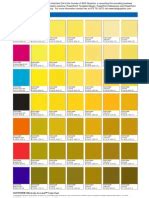 Pantone TC Color Book | Yellow | Color