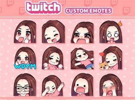 Twitch Emote Ideas Anime Stickers, Cute Stickers, Emoji, Twitch ...