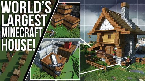 This INSANE New Minecraft House is ENORMOUSLY EPIC! - YouTube