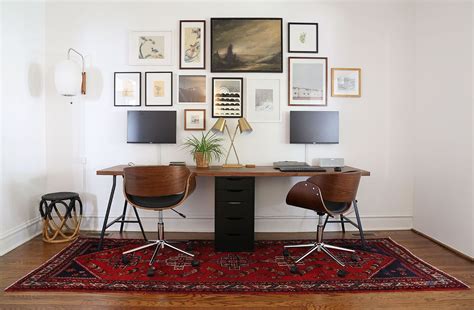 36 Inspirational Home Office Workspaces That Feature 2 Person Desks ...