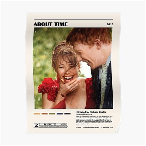 "About Time Poster" Poster for Sale by CarriePrice89 | Redbubble